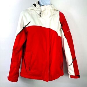 Columbia Interchange Titanium Hooded Ski Jacket, inner liner jacket Womens size